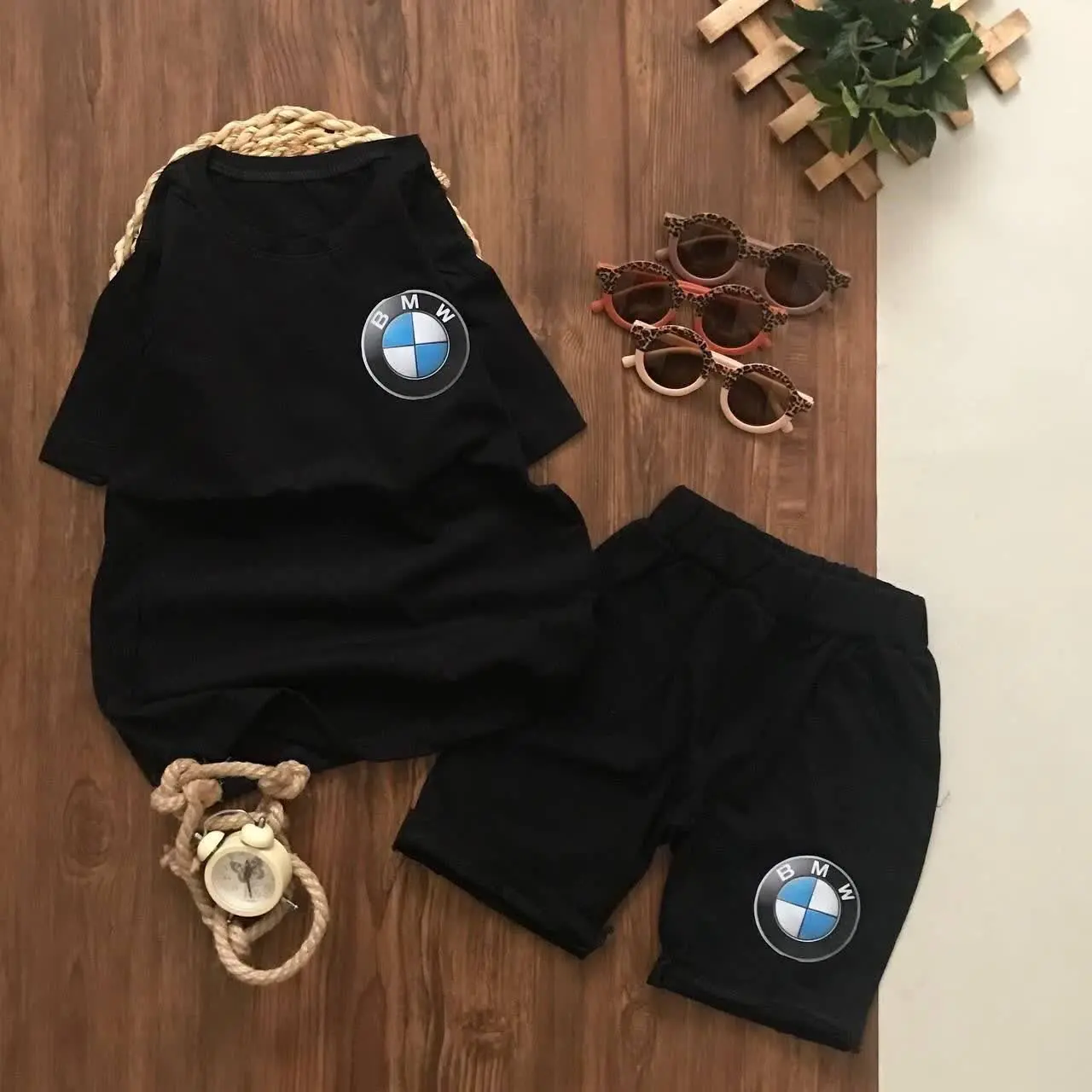 💞ست تیشرت شلوارک بی ام و 💞
