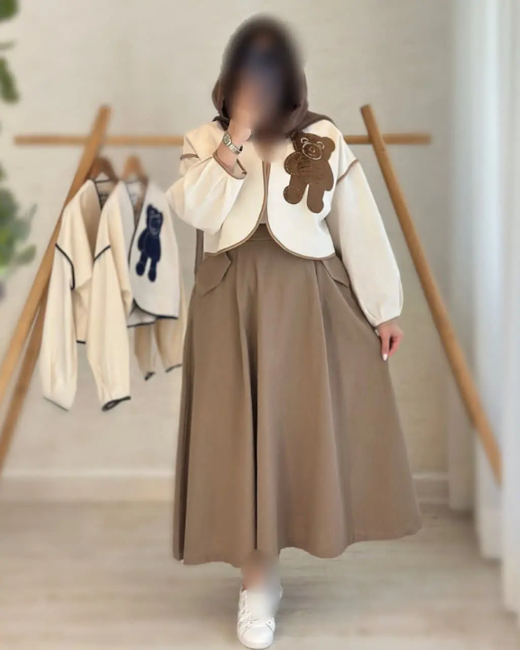 🌷نام: کت و دامن خرسی
