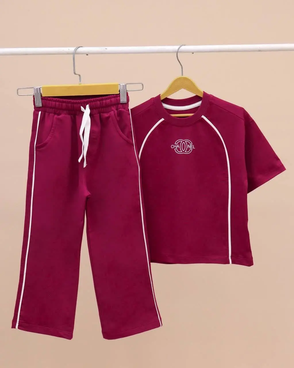 💚🌸اسم: تیشرت شلوار مغزی دوز...