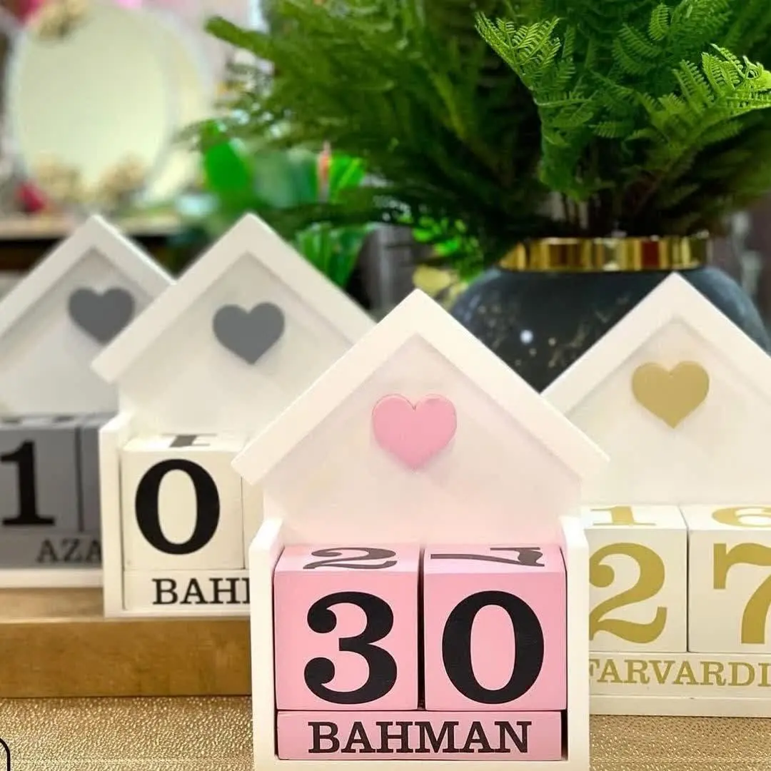 💥 تقویم چوبی کلبه💥