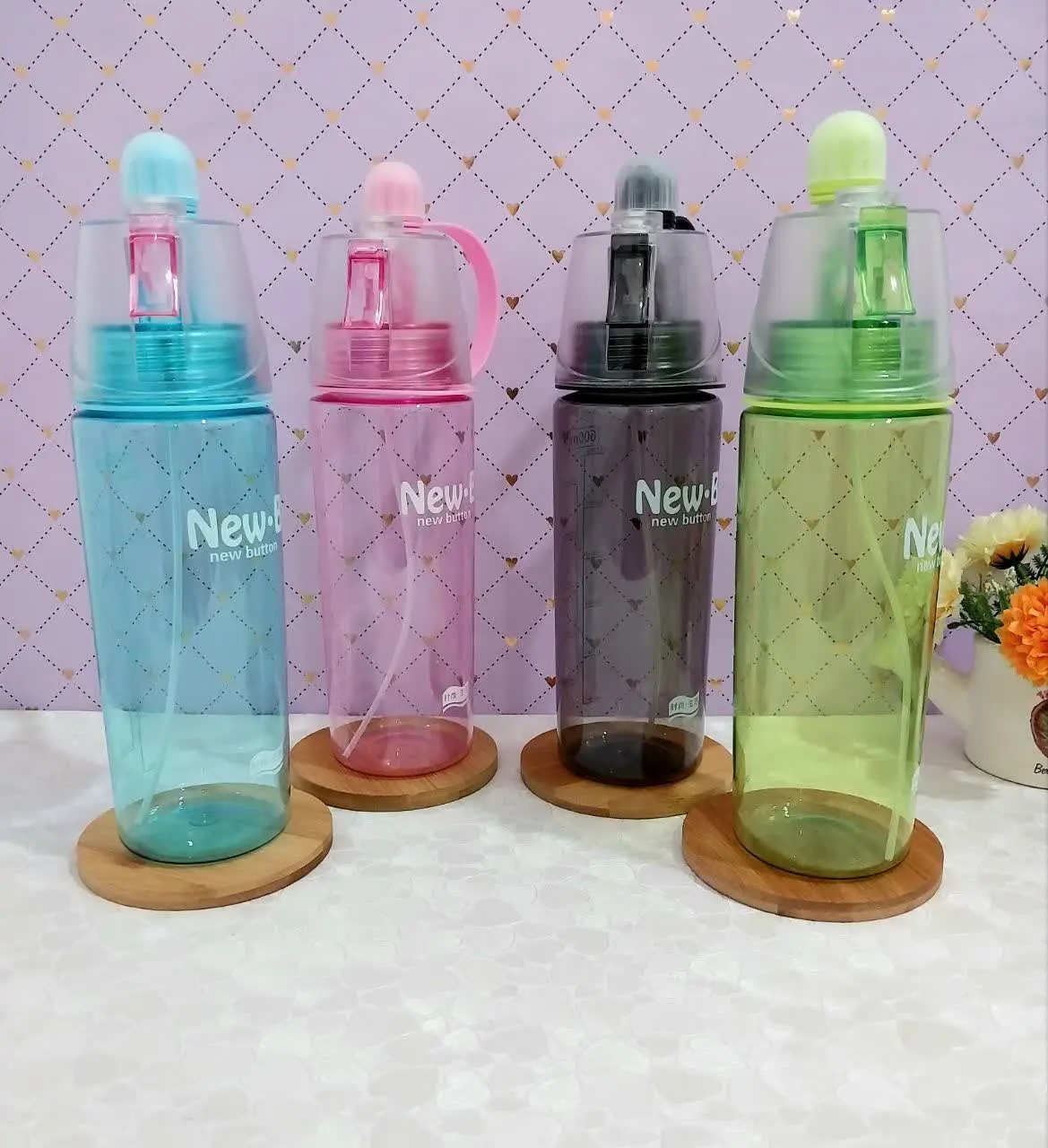 قمقمه آب اسپری دار
