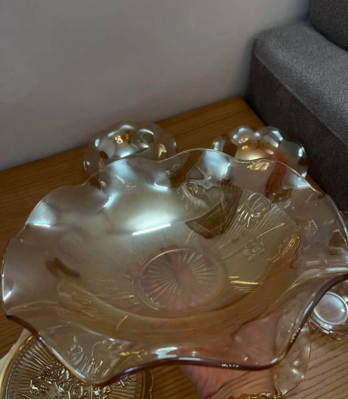 کاسه لب هلالی ۳۰ سانت 
