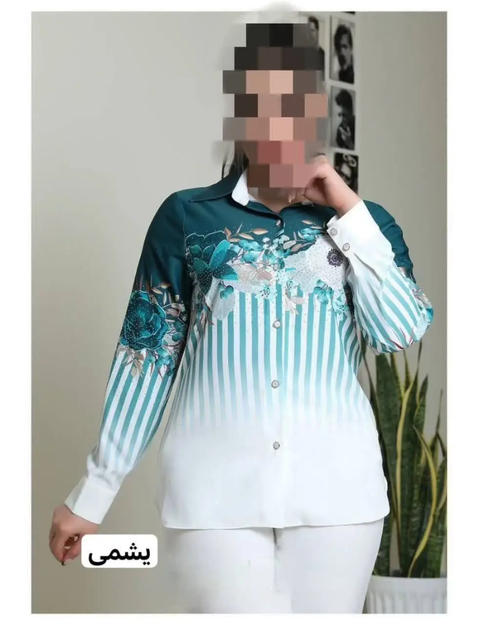 شومیز گل🎗️ #قواره
