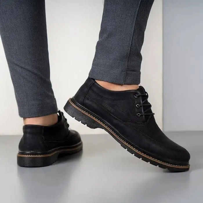 کفش مردانه مدل سورن 🌸سایز بندی ۴۰ تا ۴۴🌸قیمت استثنایی ۴۲۰ هزار ارسال_رایگان❤️ارسال رایگان از تولیدی 
