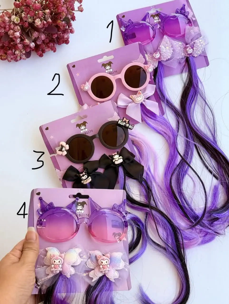 ست عینک و گلسر