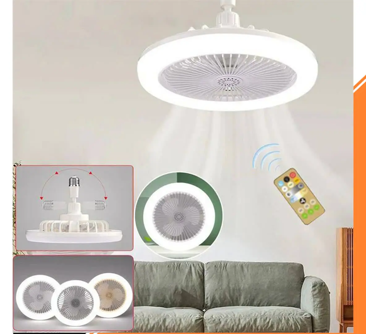 🏆پنکه لامپی LedFan مدل ۳۲۰۸
