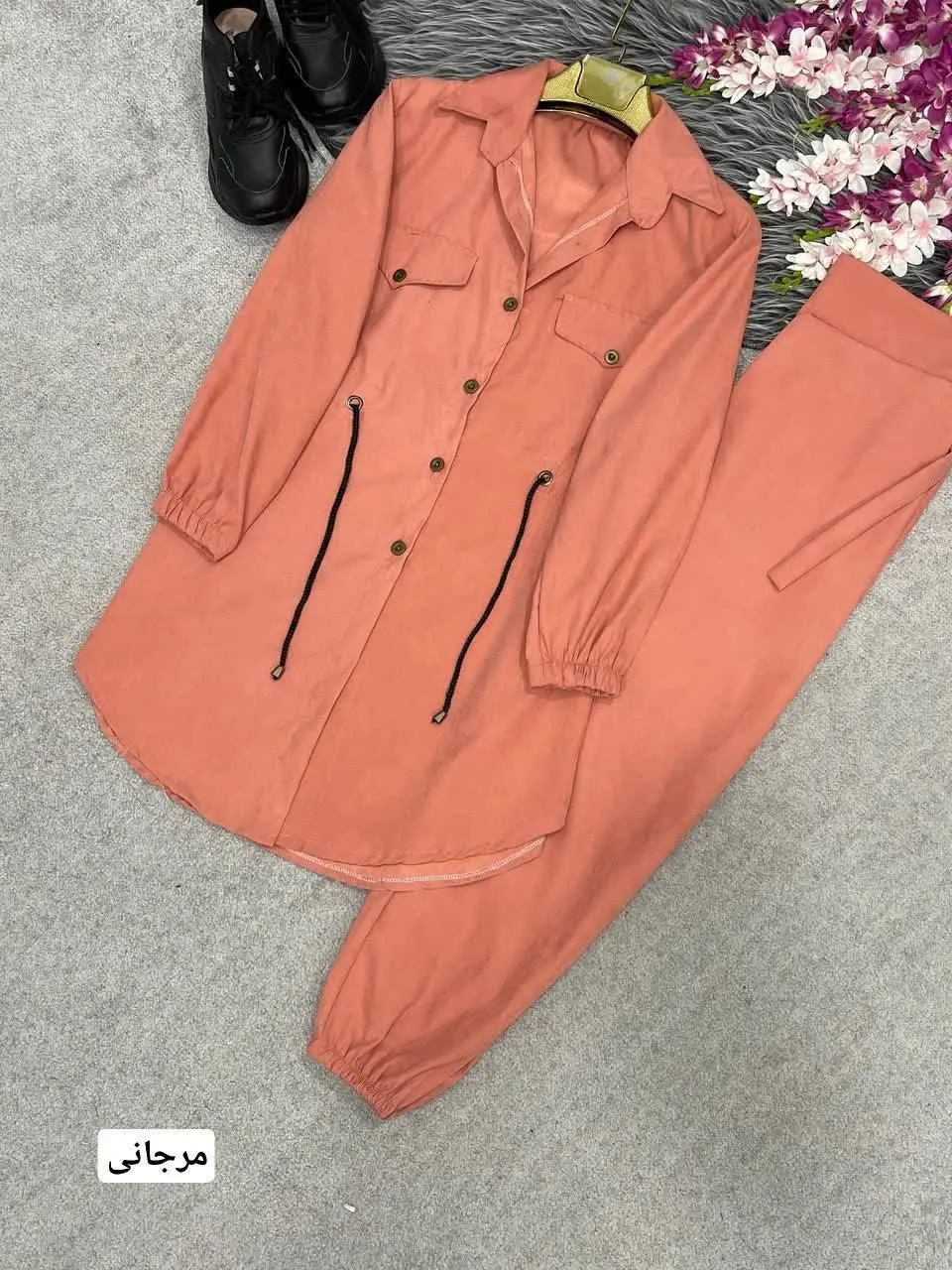 نام: ست مانتو شلوار اسپرت 🍂
