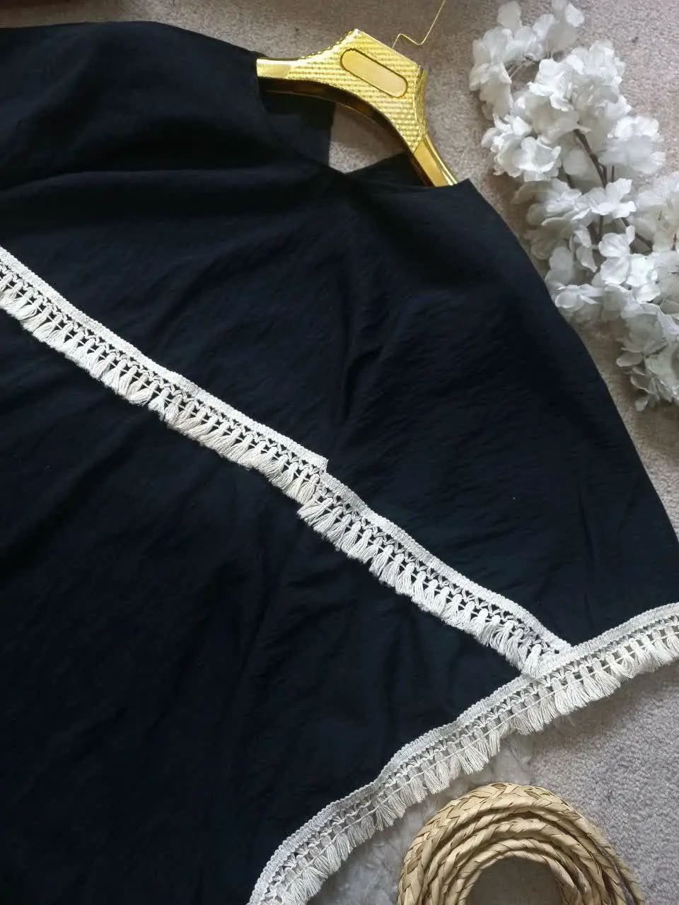 ❤️نام: مانتو مدل پرندیس🏴 ((ویژه محرم)) 
