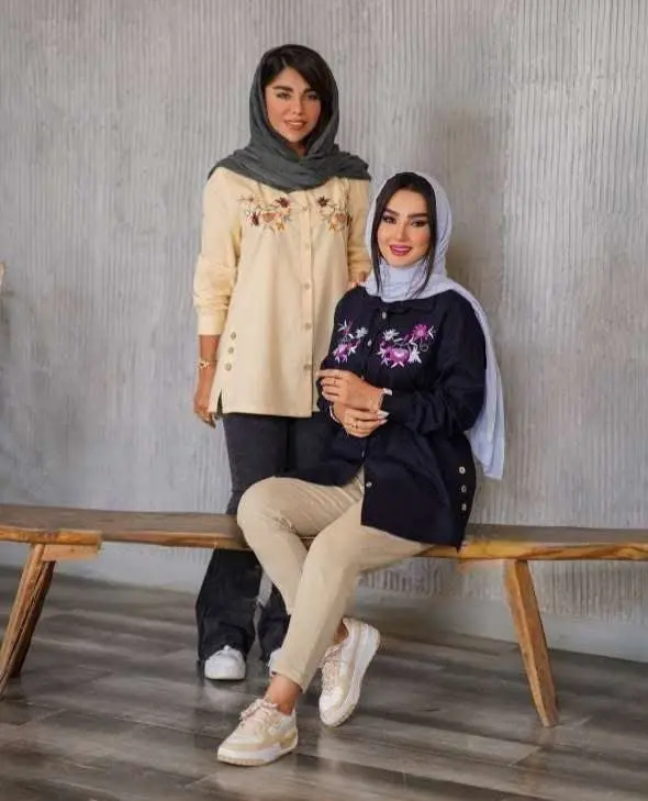 وا/نام: شومیز مانتویی شیلان
