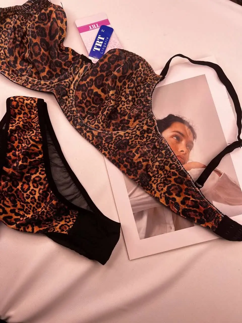 ☘ست مخمل پلنگی 
