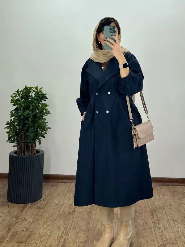 🍃نام: مانتو بلند سمن