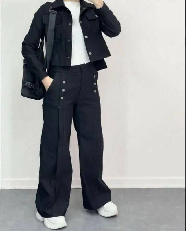 🧿ست کتان کش پرچی🍀دوتبکه کت...