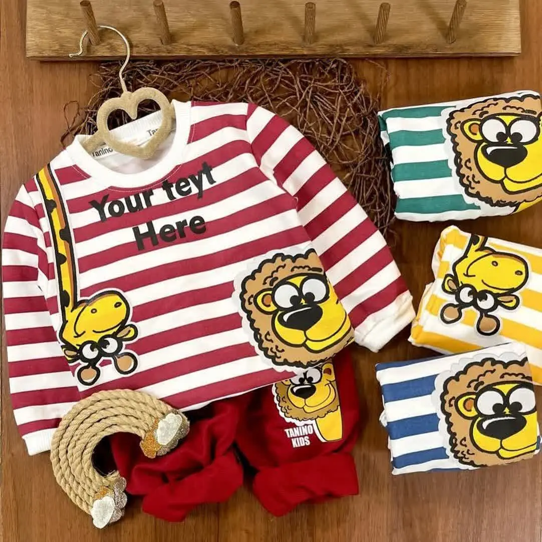 بلوز شلوار بچگانه شیر و زرا...