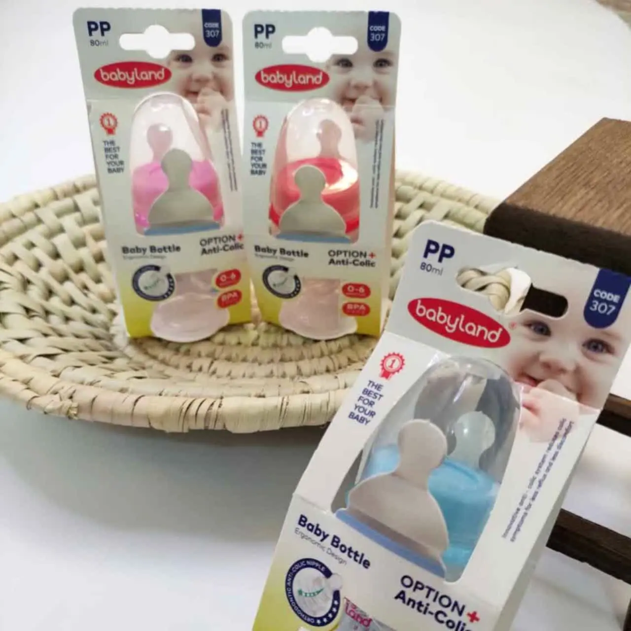 شیشه شیر کوچک ارتودونسی (بی بی لند ۳۰۷) نوزادی کد ۴۲۰۰۸ 
