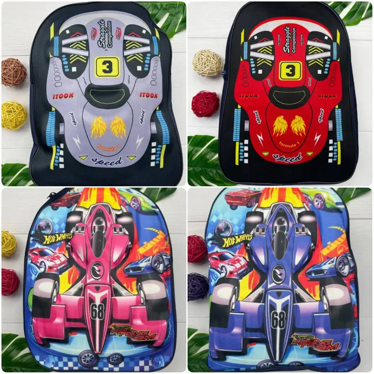 💞نام: کوله دبستانی ماشین