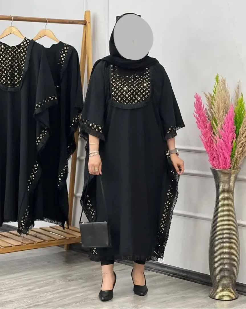 🖋نام: مانتو عبایی سینه طلایی
