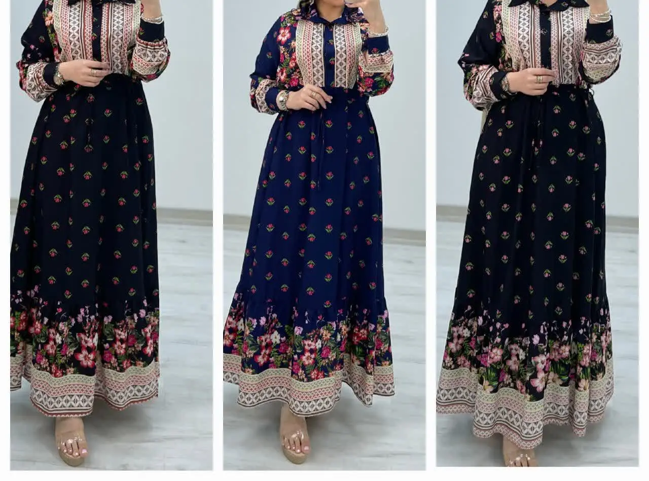 🛍نام: پیراهن ساحلی لاله🍃