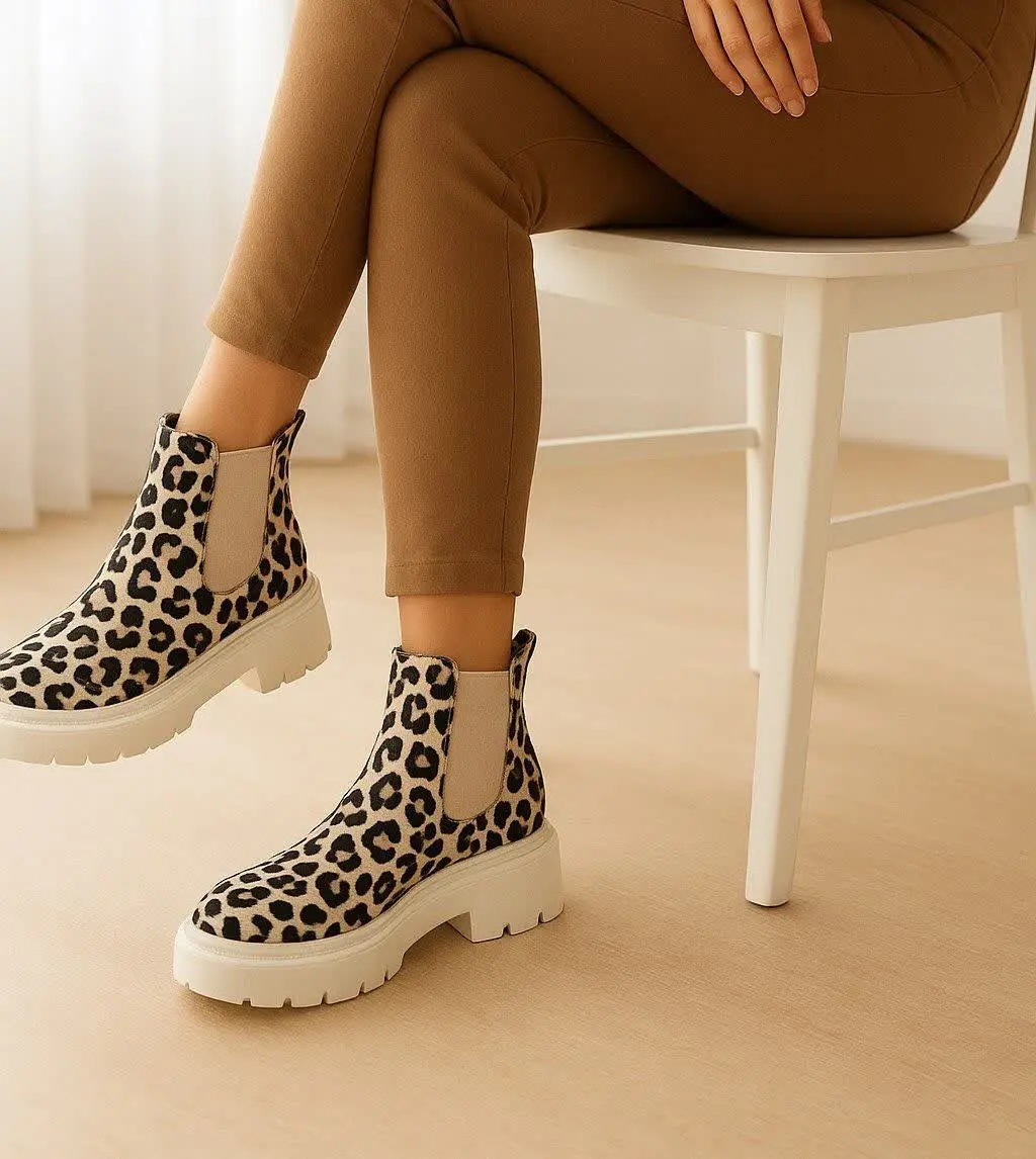 بوت بغل کش پلنگی