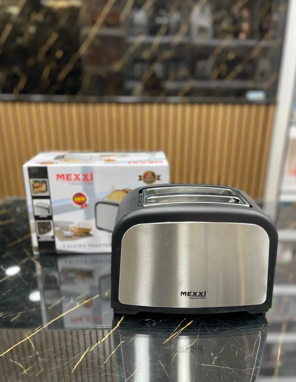 توستر نان تمام استیل MEXXI💥