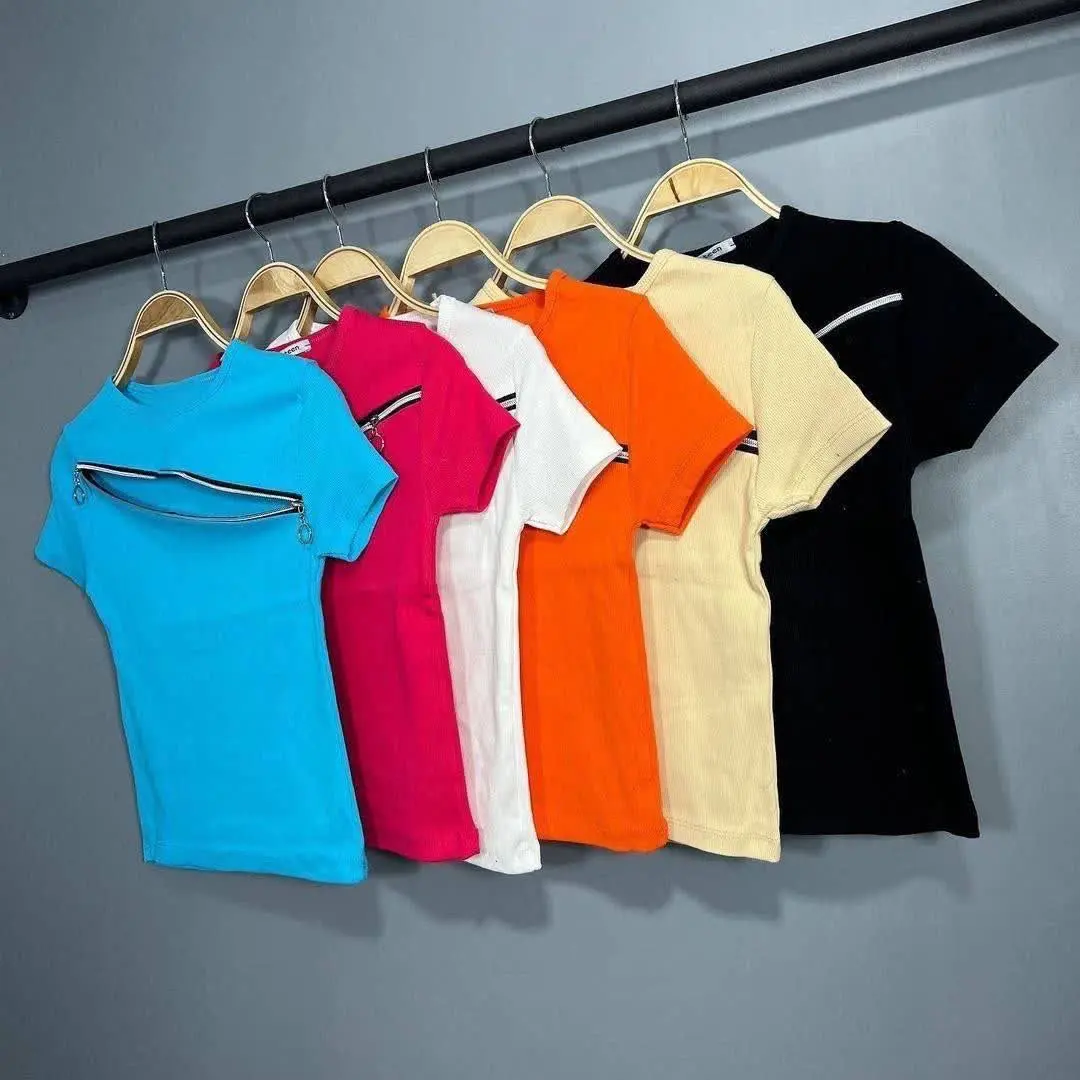 ⚜کراپ سینه زیپ
