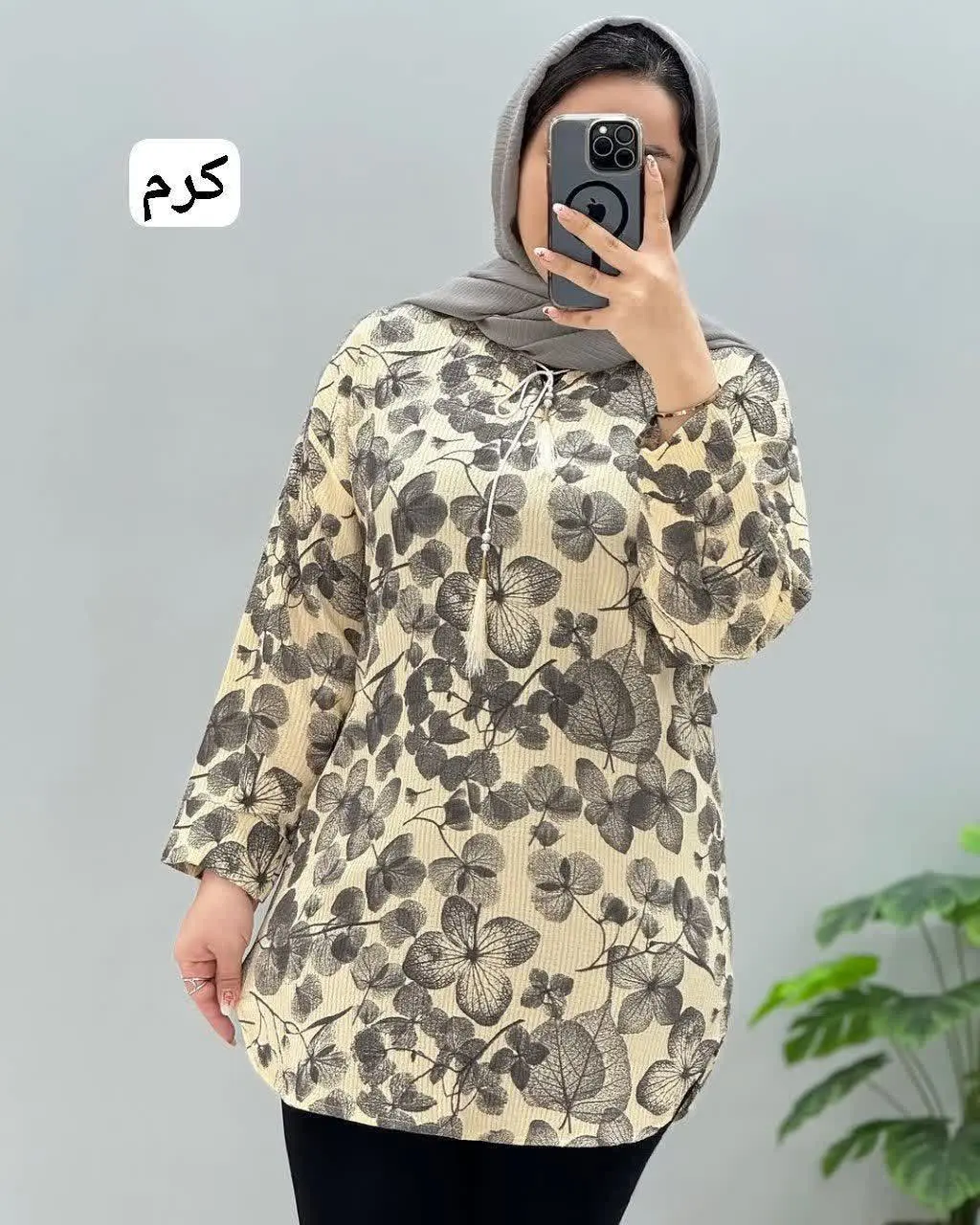 👚نام: تونیک گلدار
