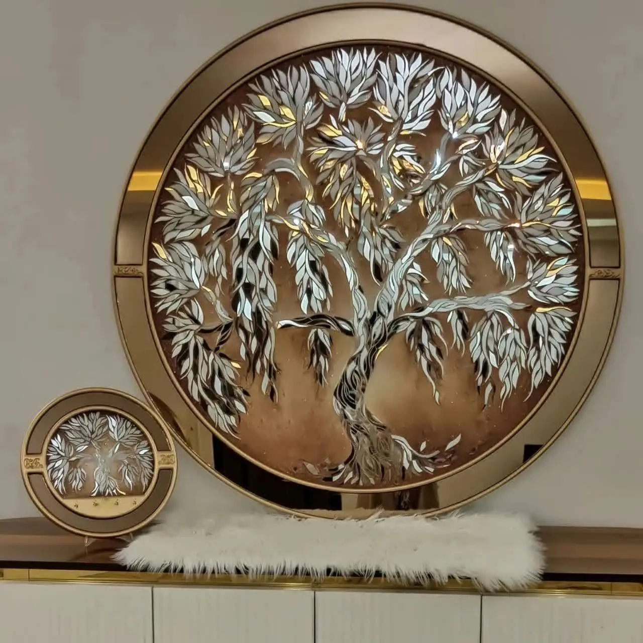 بید مجنون زیبای ما اینبار با چیدمان
