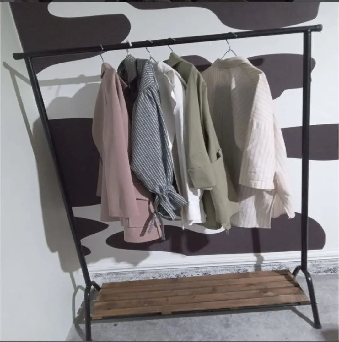 #رگال_فلزی_جا_کفشدار_چوبی
