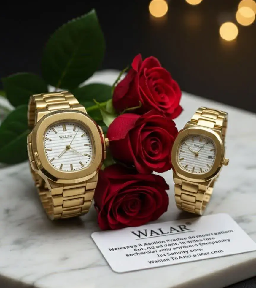 ست ساعت مردانه زنانه مارک و...