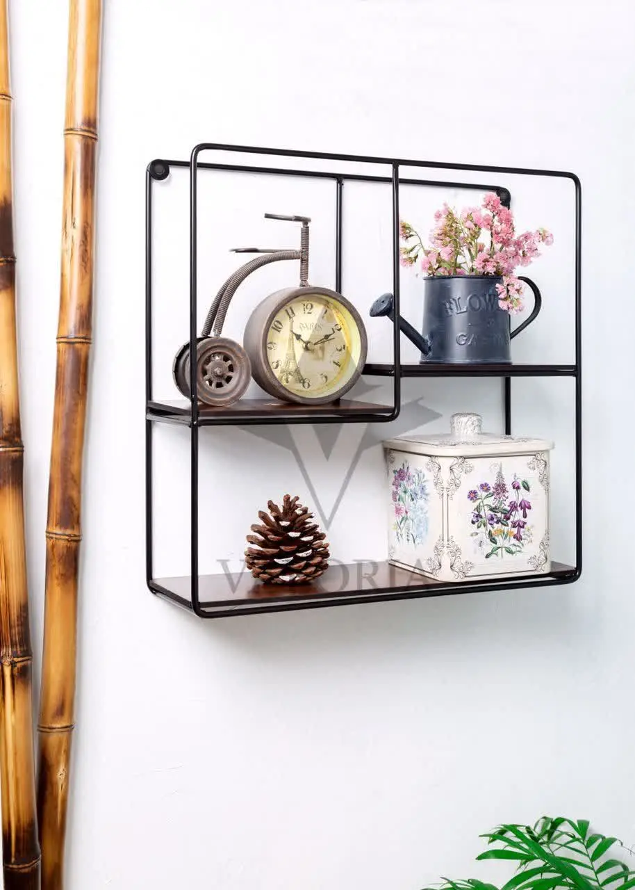 شلف دو طبقه دیواری
