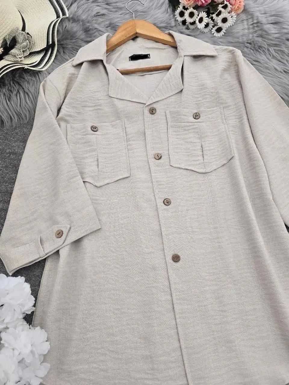 نام: شومیز مانتویی دوجیب
