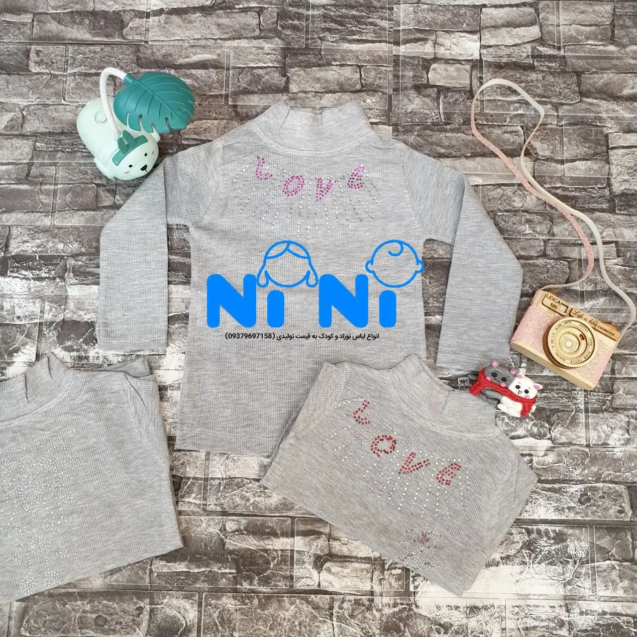 ✅ بلوز دخترانه کبریتی یقه ۵ سانت
