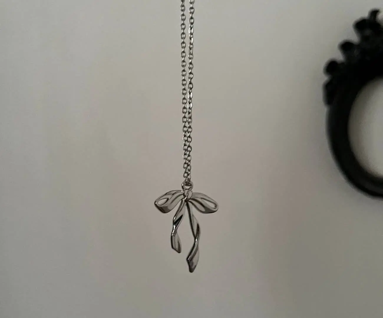 💍گردنبند زیبای پاپیون 🤗
