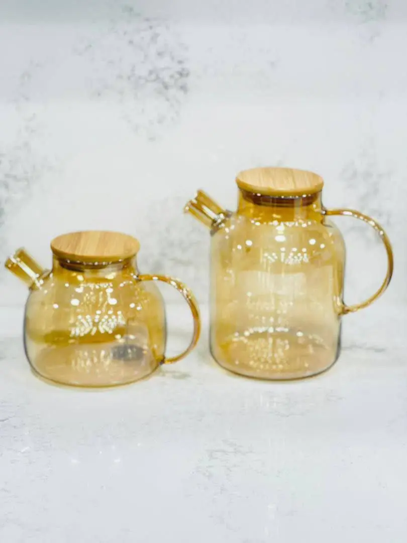 قوری پیرکس عسلی 
