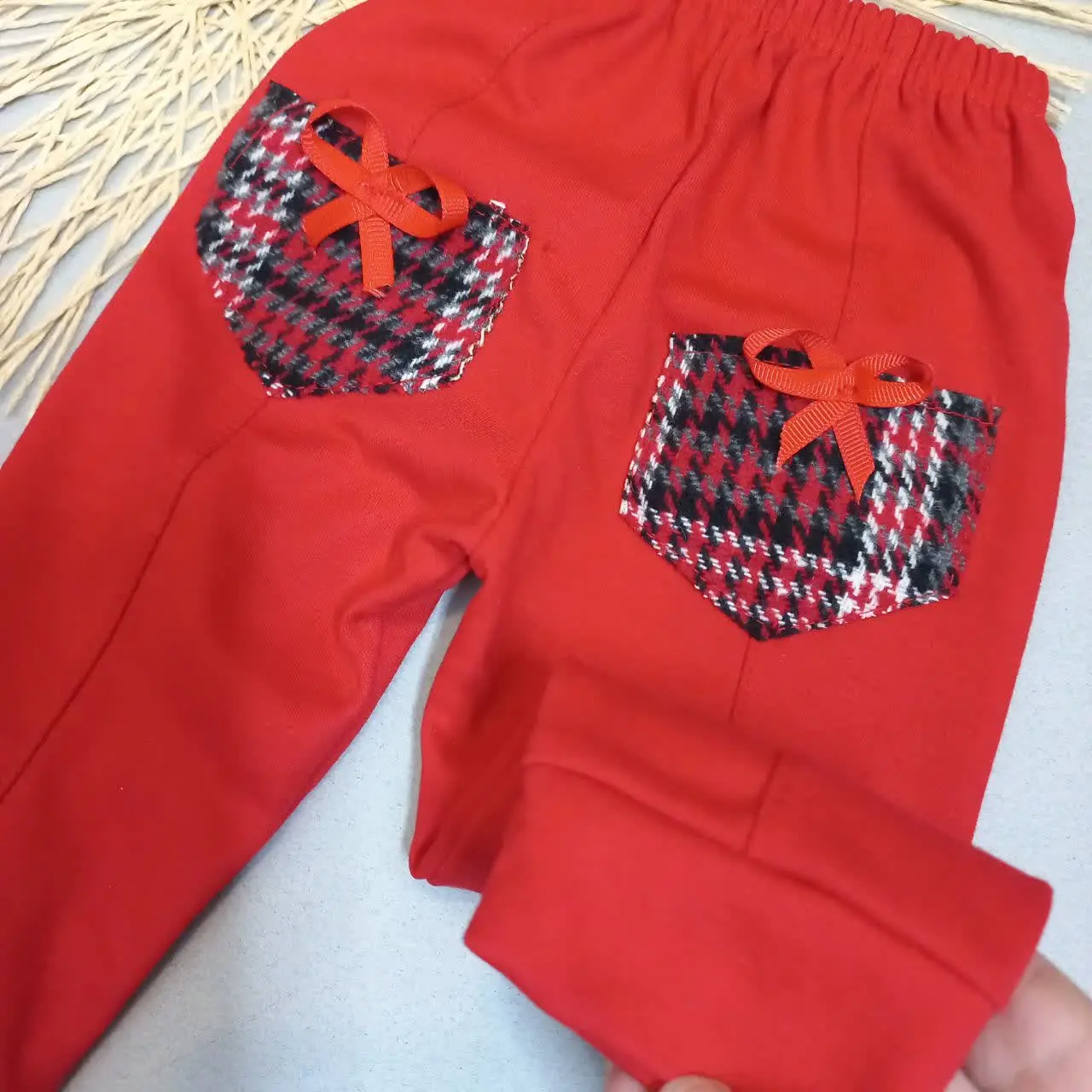 🌺بادی شلوار دخترانه نوزاد ت...