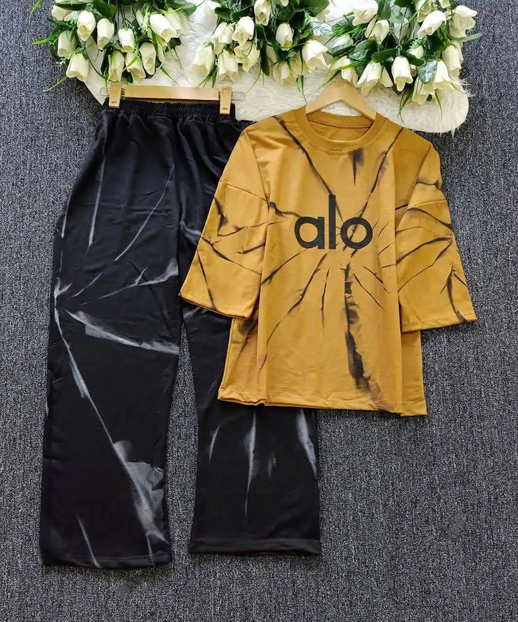 ست تیشرت شلوار پیسوله alo