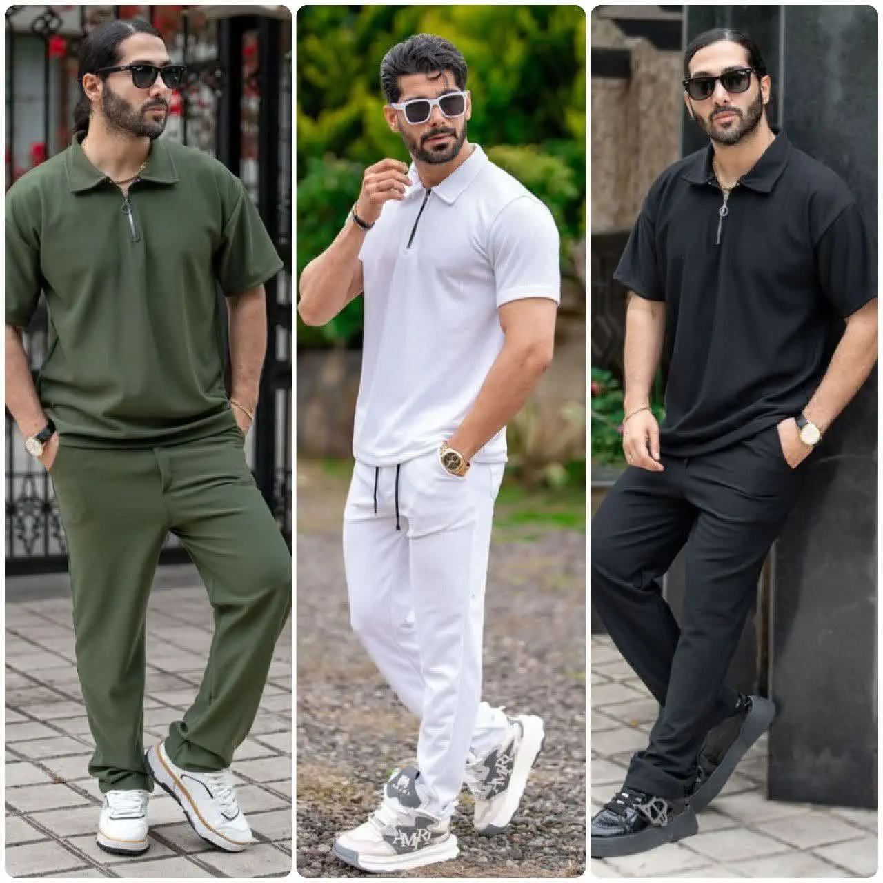 🌸 نام: ست نیم زیپ مردانه
