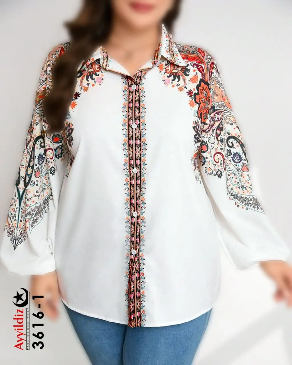 ✅شومیز مجلسی ترند بیگ سایز...