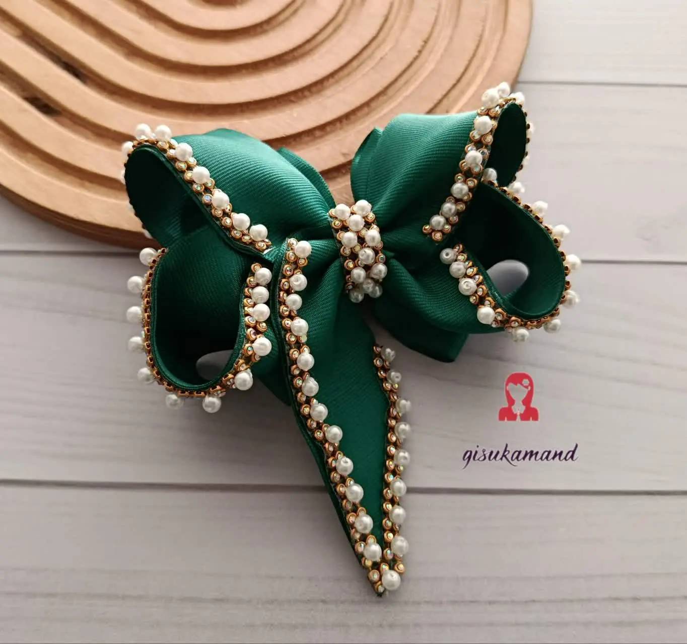 گلسر مجلسی سبز یاقوتی دور ن...