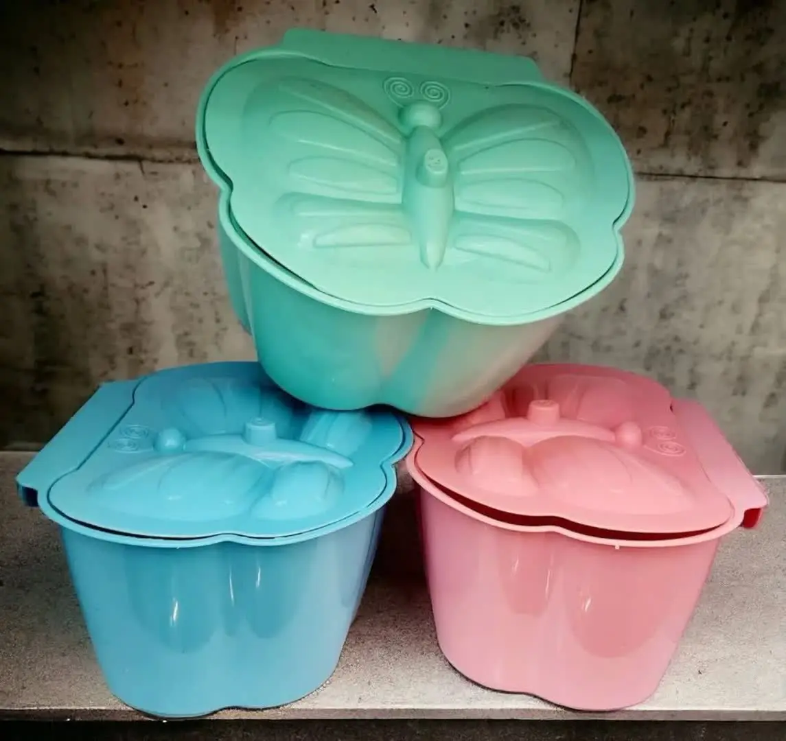 ✅️سطل کابینتی درب پروانه‌ای 🥰
