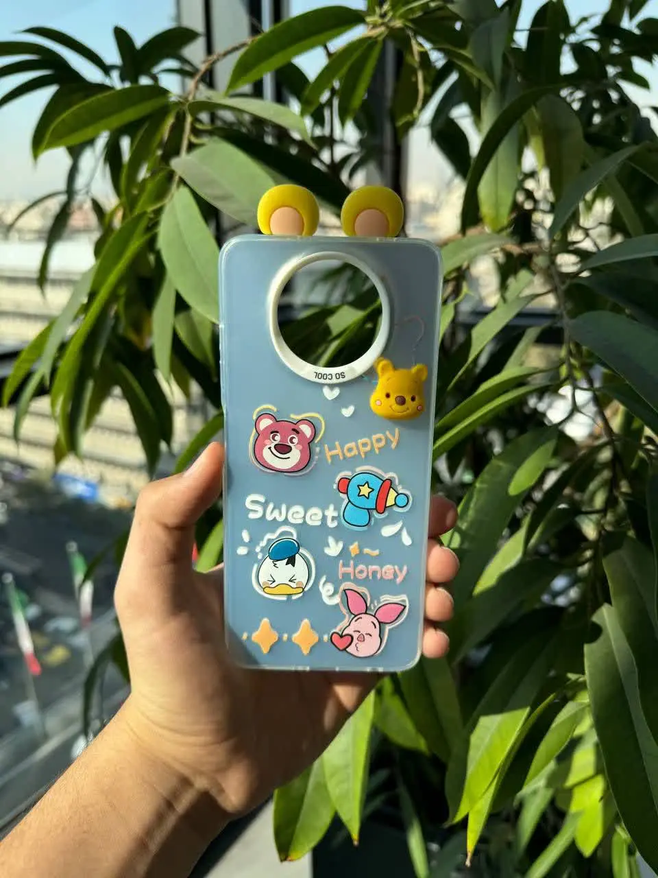 📱مدل قاب: قاب گوشدار سوکول عروسکی مخصوص انواع #سامسونگ #شیائومی 
