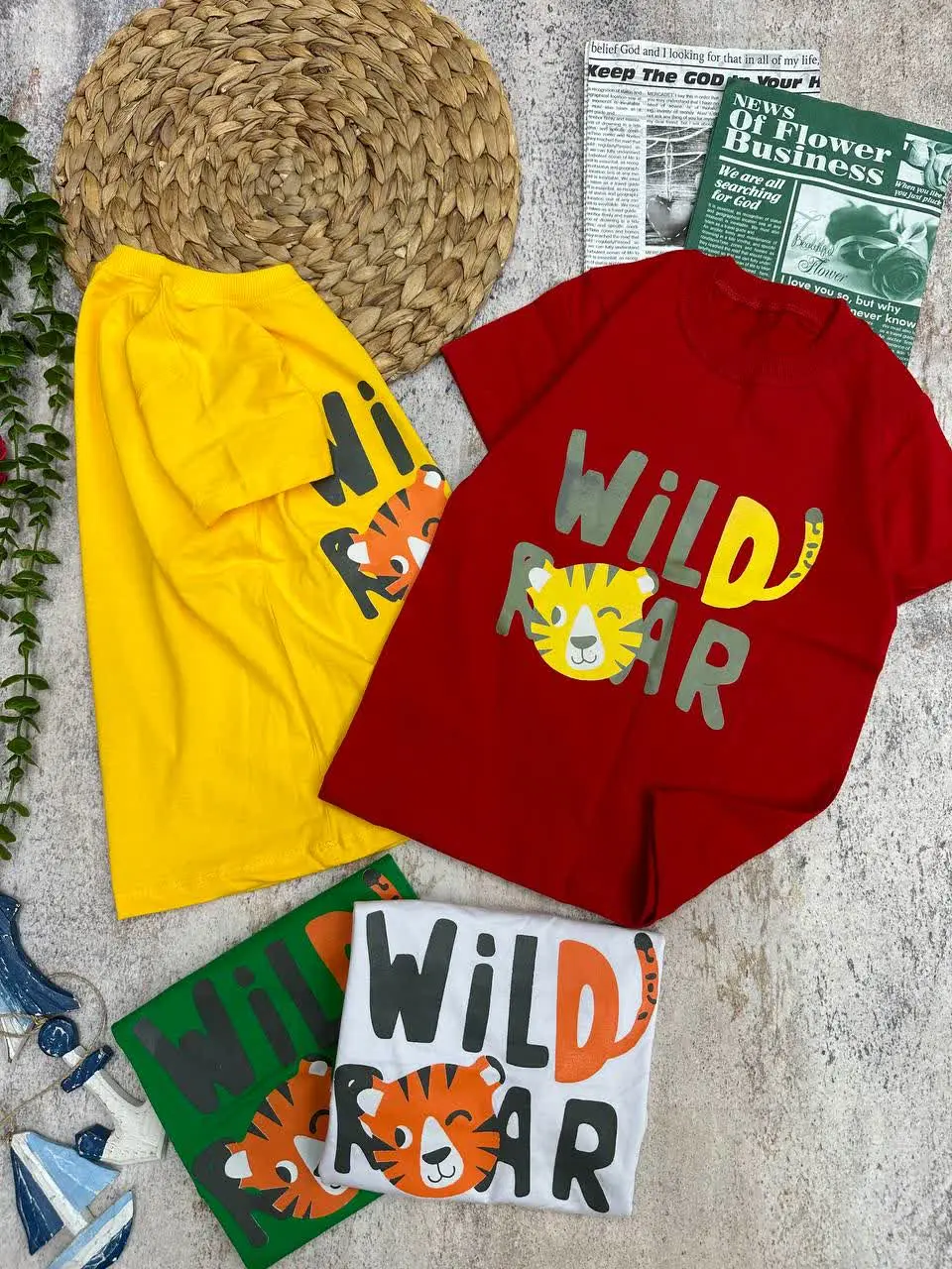 ✅#تیشرت تک پسرانه ببر🧬
