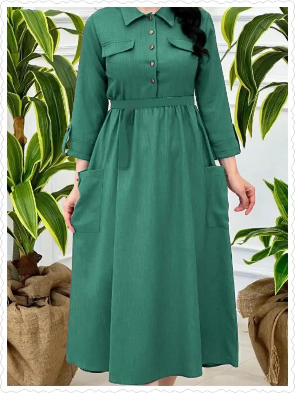 🖋نام: پیراهن مانتو محجبه 
