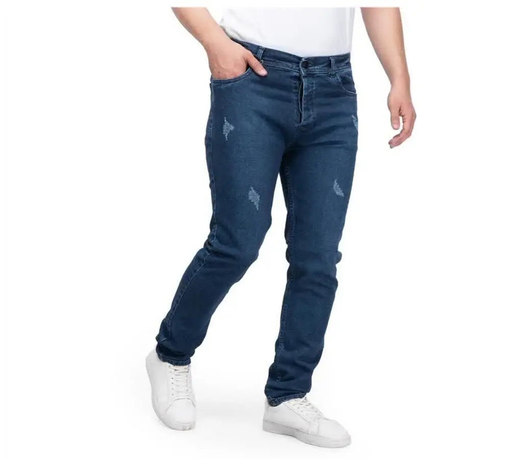 🏆شلوار لی راسته مردانه اسپرت
