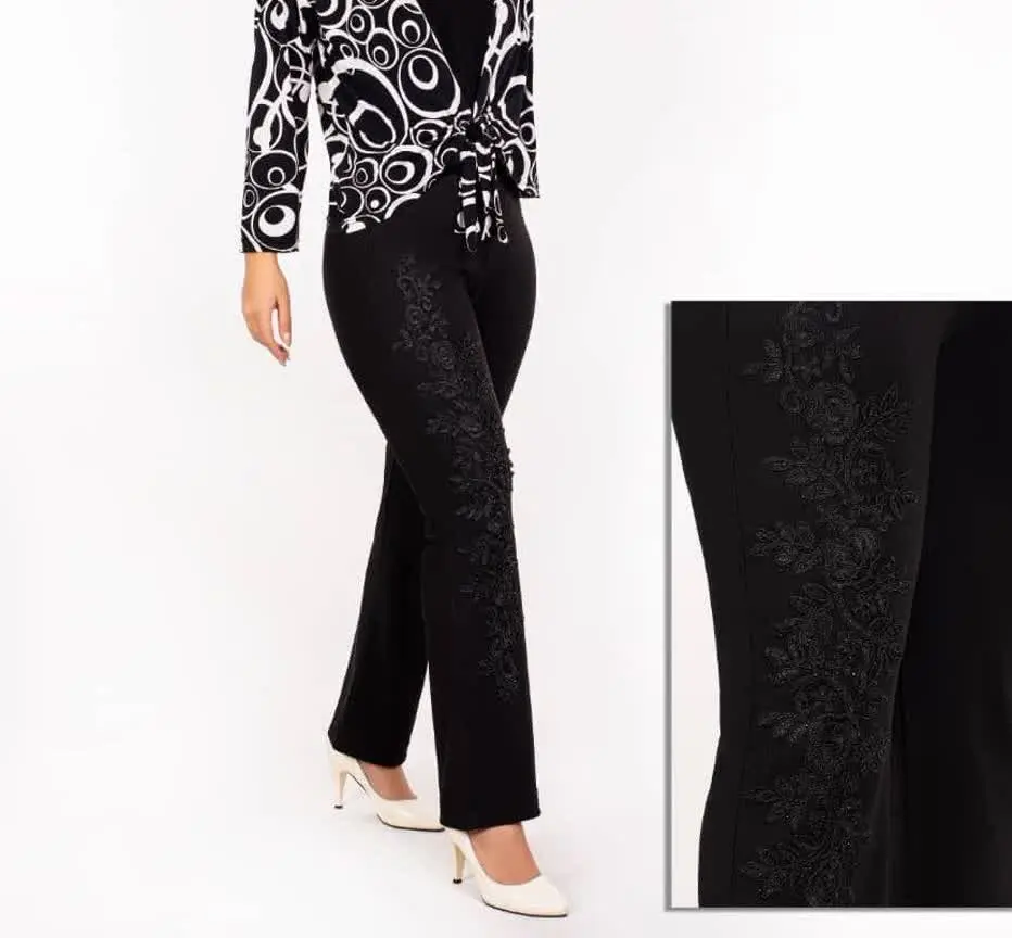 شلوار مجلسی گیپوری راسته 
