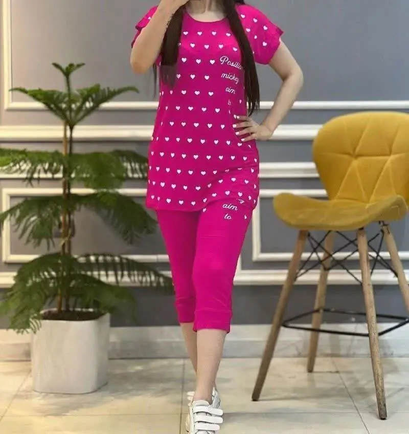 ❤️نام: #تیشرت_شلوارک مدل سوزان
