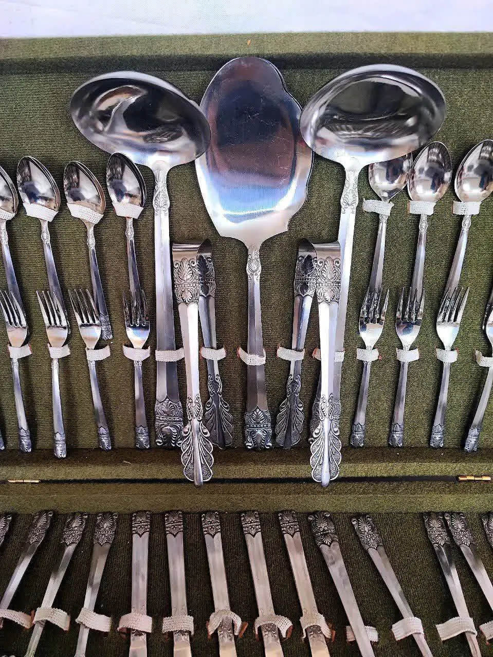 سرویس قاشق چنگال سیاه قلم 
