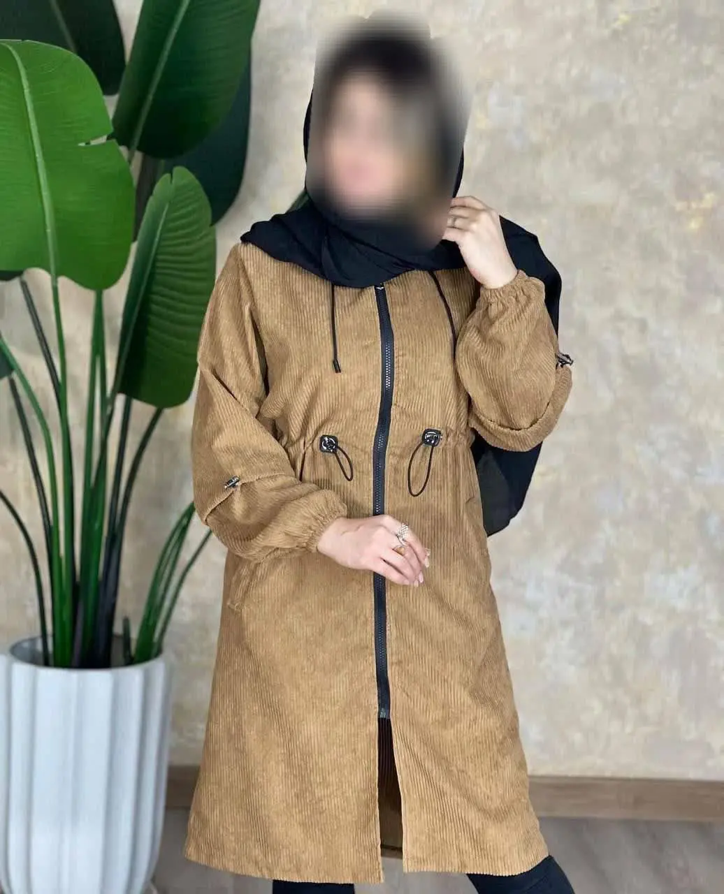 🖋نام: مانتو مخمل بلند
