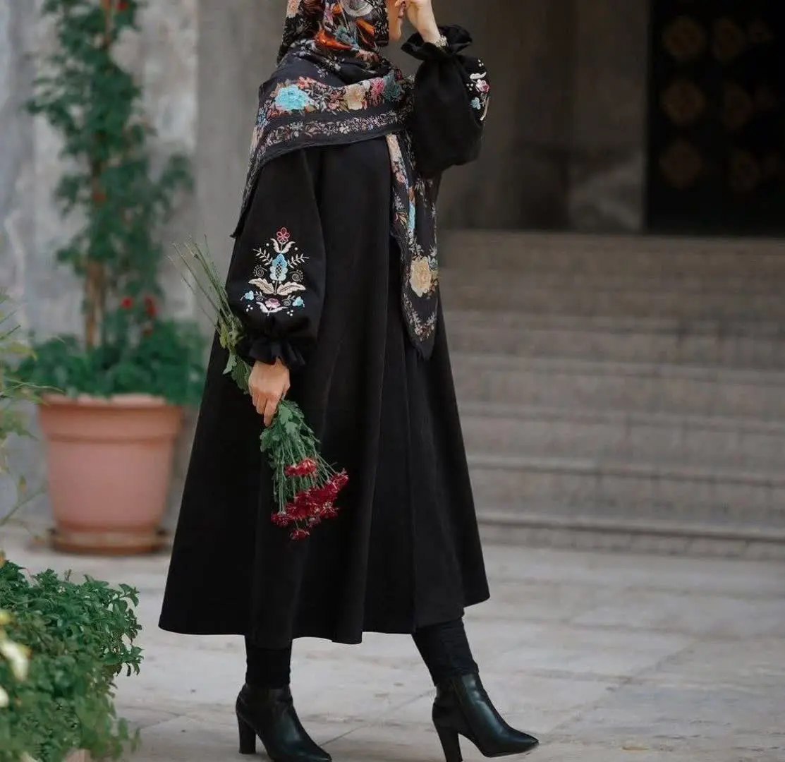 👚 نام: مانتو بهارگل مازراتی