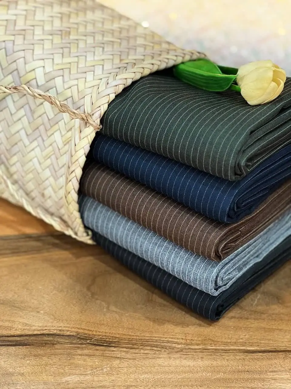 👑نوع پارچه 👈 #شانتون_دونخ #دیپلمات
