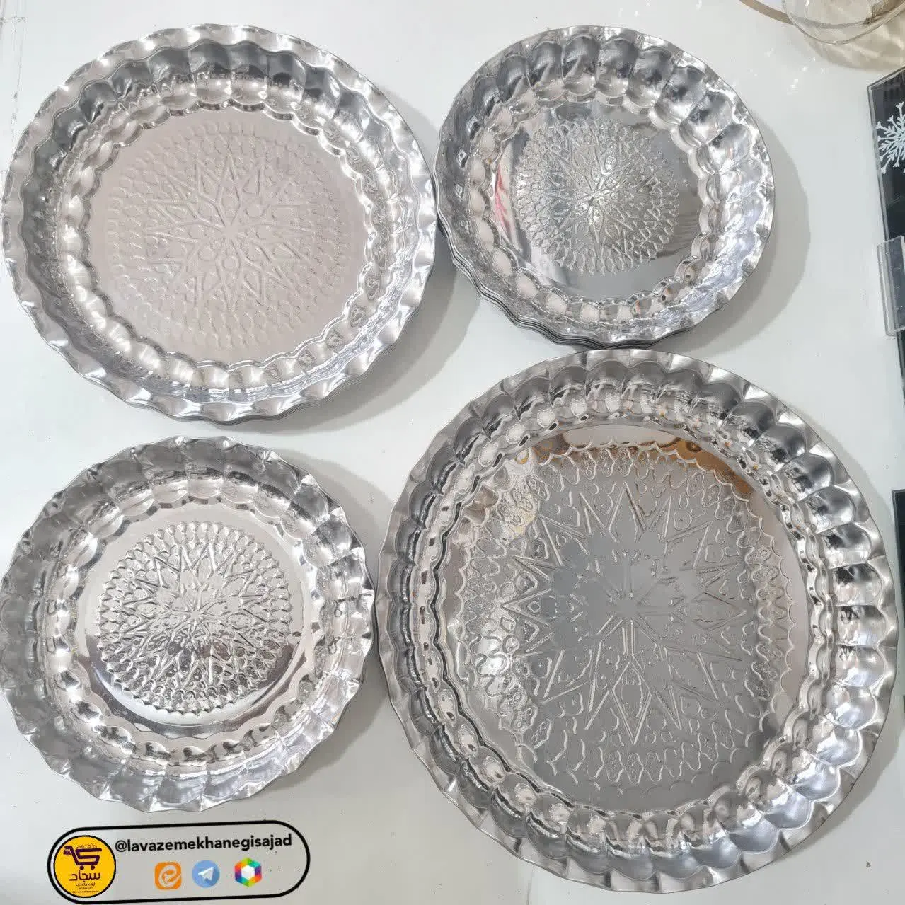 📍سینی گرد غذا خوری 🔺جنس است...